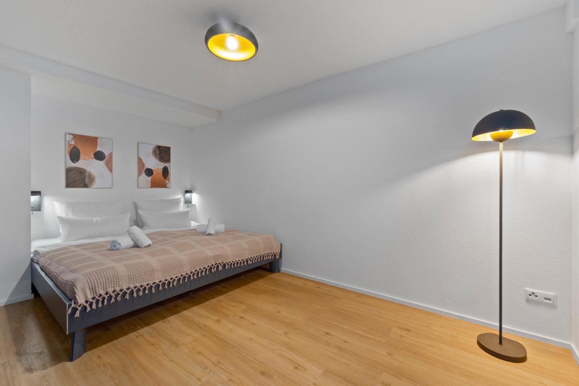 Charmante Design-Apartments In Top Lage - Naehe Altstadt - Parkplaetze - Netflix Bad Kreuznach Quarto foto